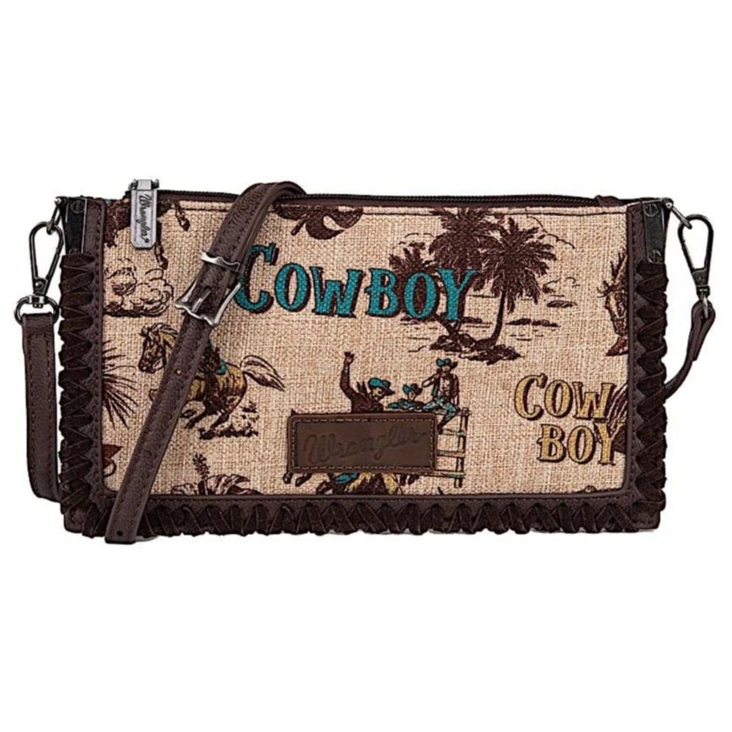 Wrangler Printed Crossbody Clutch Bag - EQ Saddlery