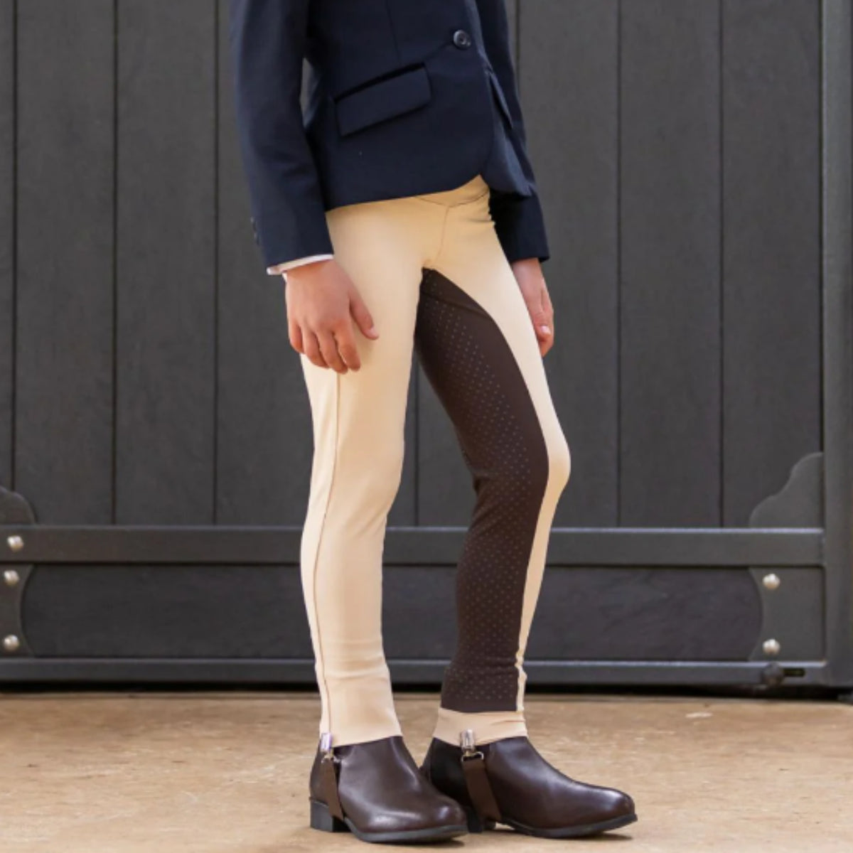 BARE Youth 2-Tone Competition Tights - EQ Saddlery