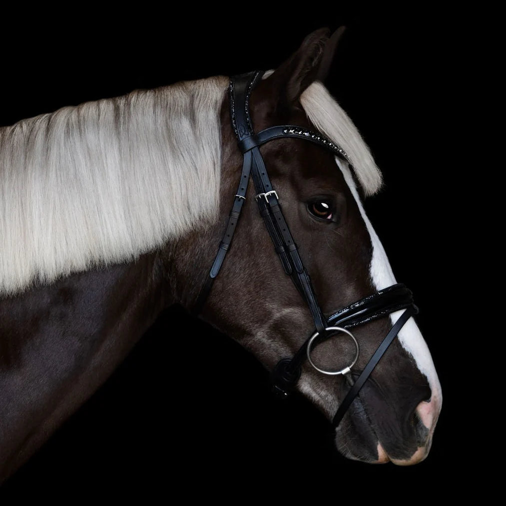 Lumiere Arcadia Hanovarian Leather Bridle - EQ Saddlery
