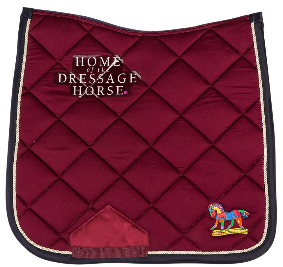 Aubenhausen Classics Dressage Saddle Pad - EQ Saddlery