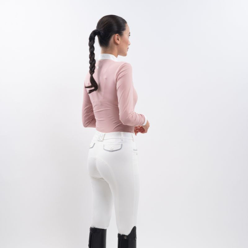 Harcour Ladies Stella Comp Long Sleeve Polo Shirt