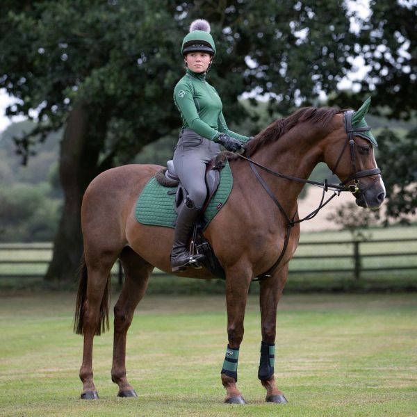 LeMieux Suede Square Close Contact Saddle Pad - EQ Saddlery