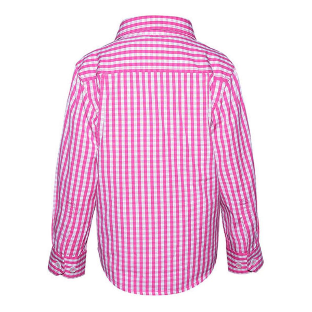 Pilbara Children's Check Long Sleeve Shirt - EQ Saddlery