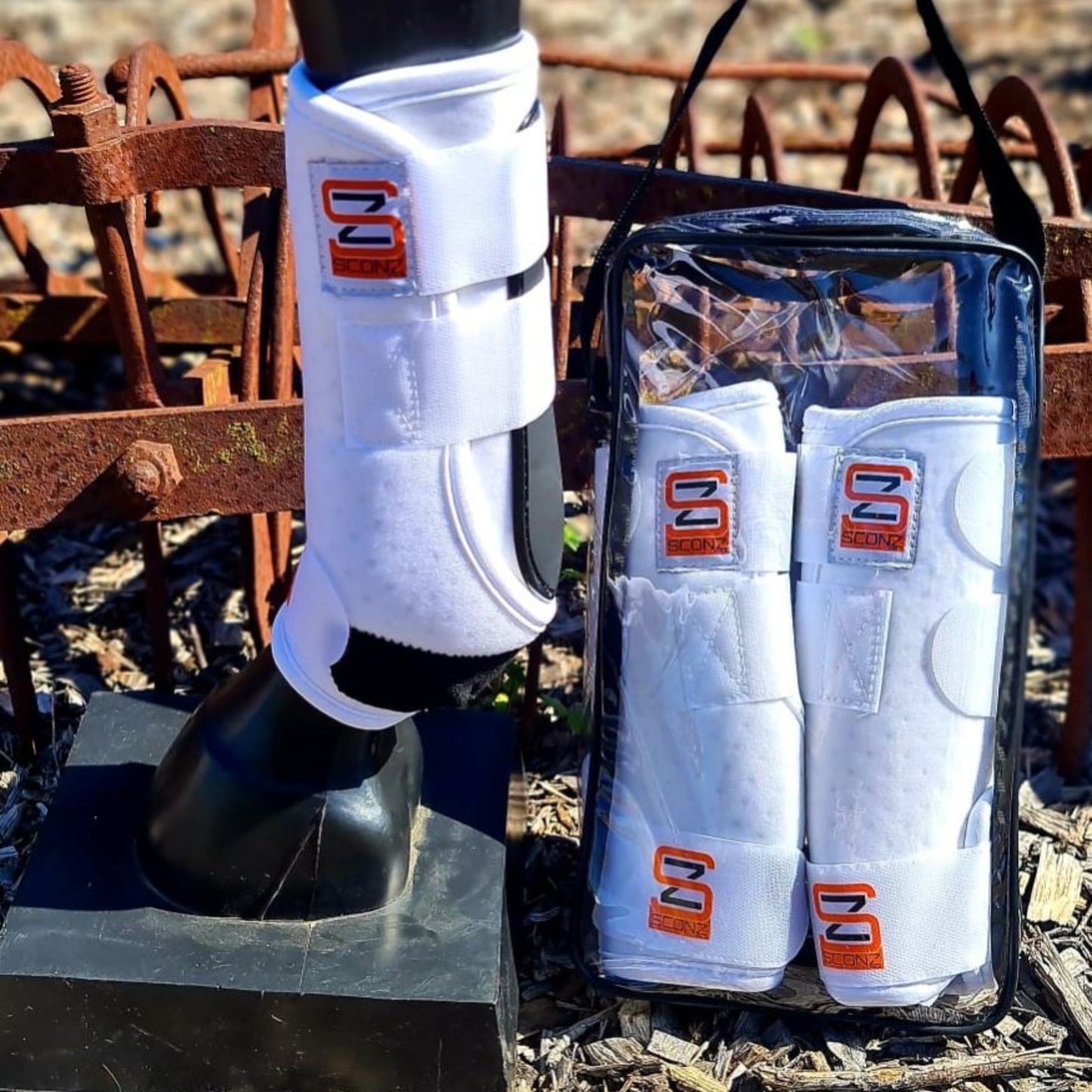 Toprail Sliderz Performance Protection Boots with Tendon cover - EQ Saddlery