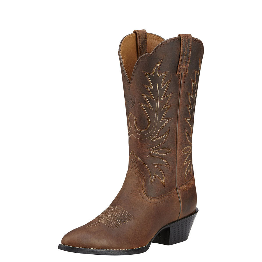 Ariat Womens Heritage R Toe Western Boots