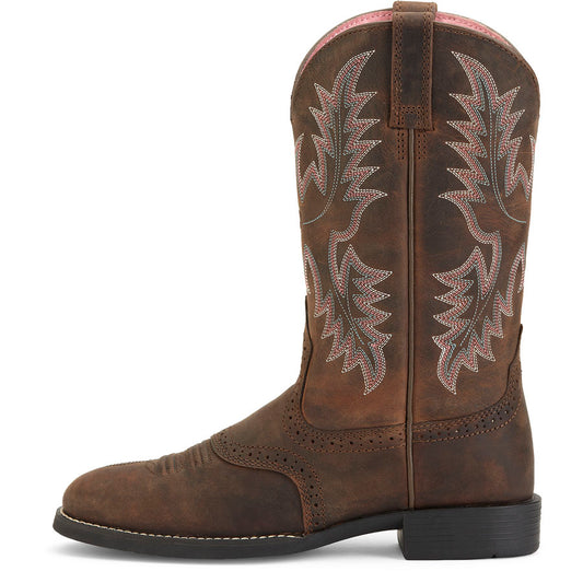 Ariat Womens Heritage Stockman Western Boots