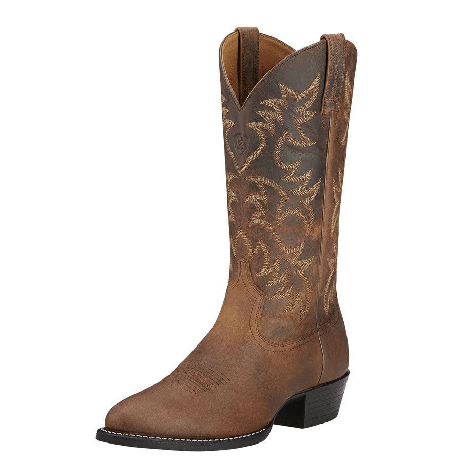 Ariat Mens Heritage R Toe Western Boots - EQ Saddlery
