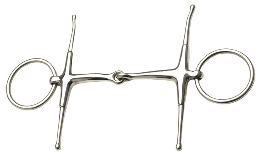 Fulmer FM Snaffle Full Cheek Bit - EQ Saddlery