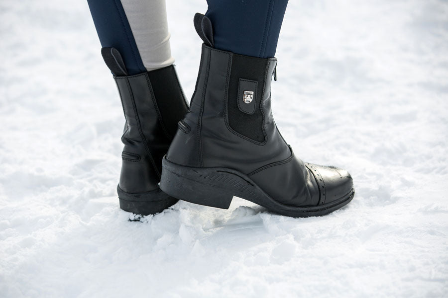 Horze Sydney Leather Jodhpur Boots - EQ Saddlery