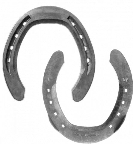 Mustad Air Steel Equi Hind Side Clip Steel Horse Shoes - EQ Saddlery