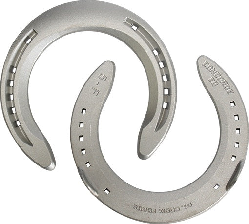 Concorde Equil Alum Side Clip Front Aluminium Horse Shoes - EQ Saddlery