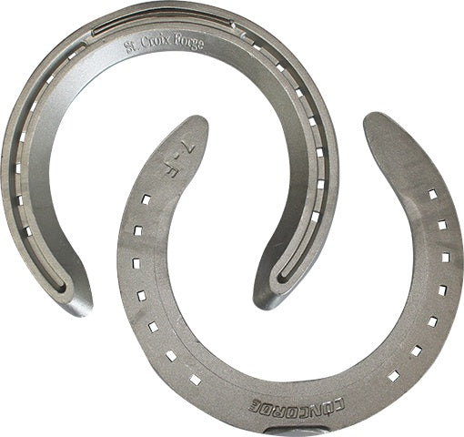 Concorde Race Plate Toe Clip Front Aluminium Horse Shoes - EQ Saddlery