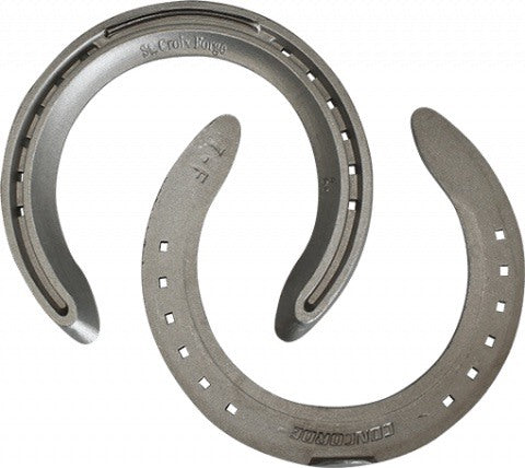 Concorde Alum 2 Deg Toe Clip Front Aluminium Horse Shoes - EQ Saddlery