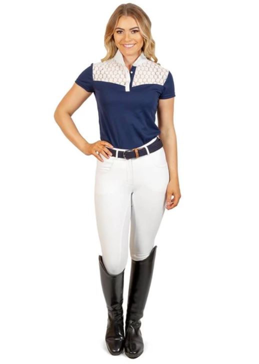 QJ Riding Wear Kate Show Shirt - EQ Saddlery