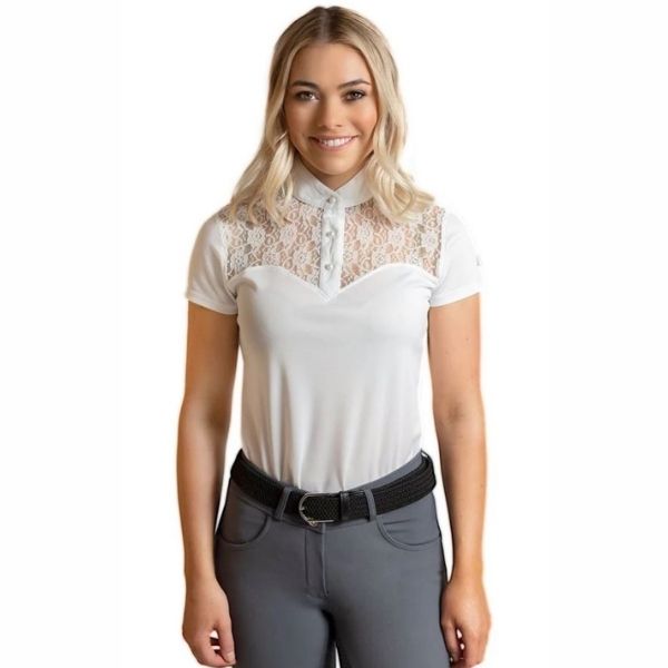 QJ Riding Wear Grace Show Shirt - EQ Saddlery