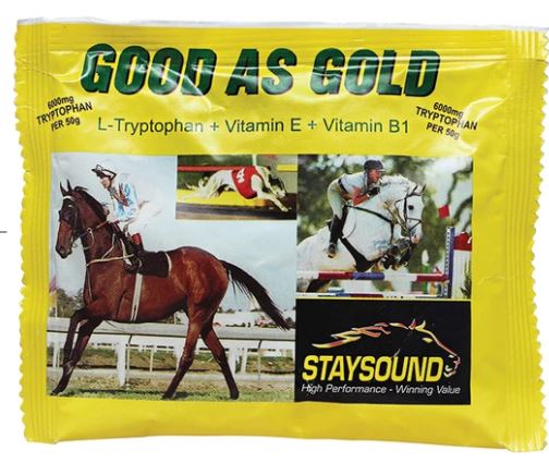 Staysound Good as Gold Sachet - EQ Saddlery