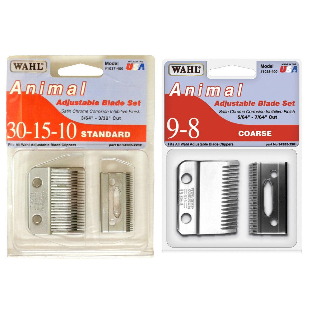 Wahl Adjustable Clipper Blades 30-15-10 Standard - EQ Saddlery