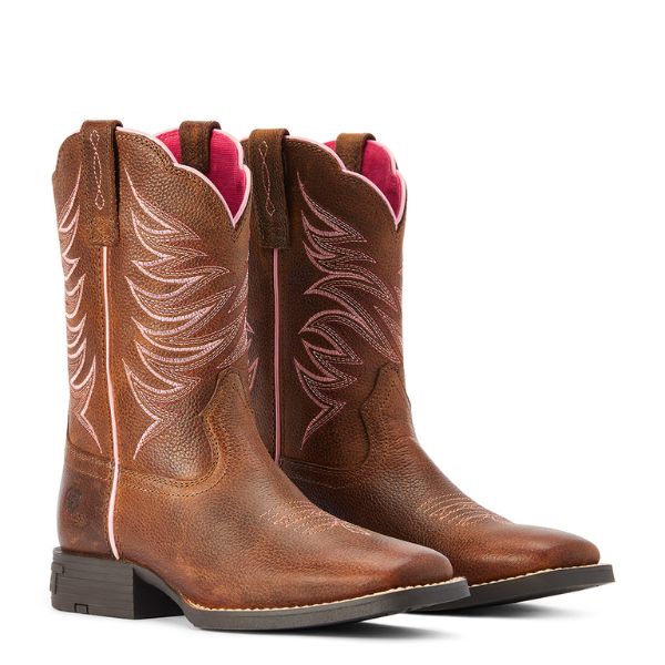 Ariat Youth Firecatcher Rowdy Brown - EQ Saddlery