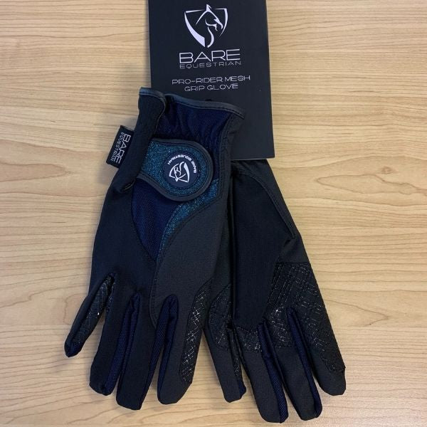 BARE Pro-Rider Mesh Gloves - EQ Saddlery
