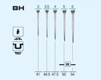 Bevel Head Nails - 250 Pack