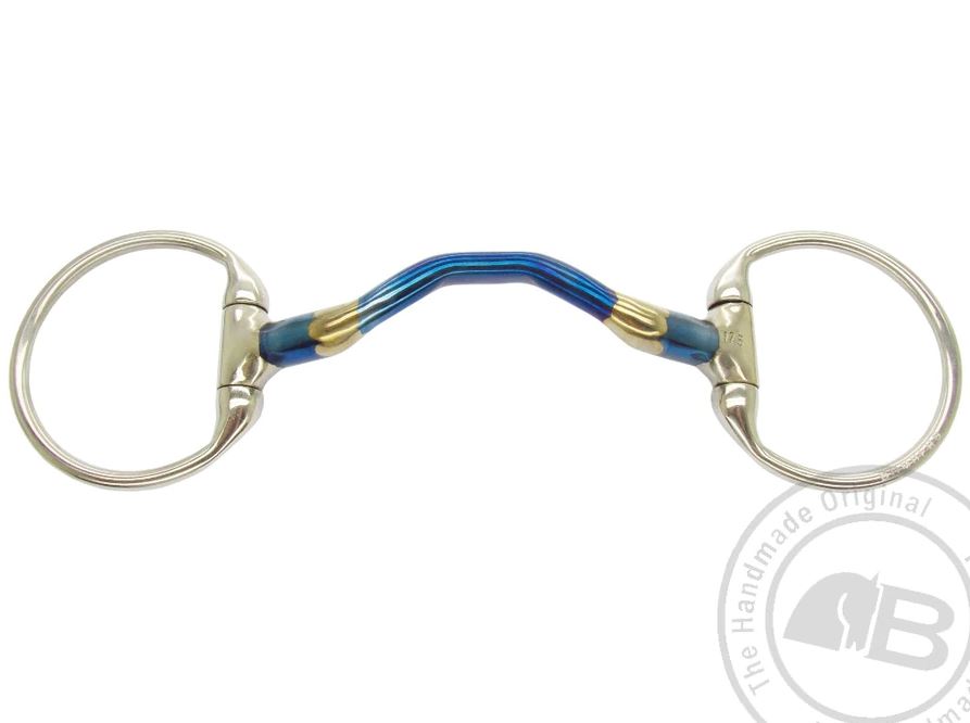 Bombers Eggbutt Happy Tongue Bit - EQ Saddlery