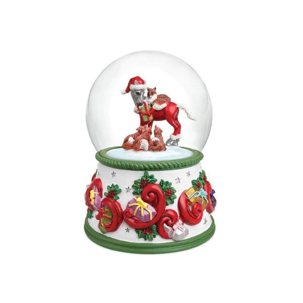 Breyer Foal & Foxy Friends Musical Snow Globe - EQ Saddlery