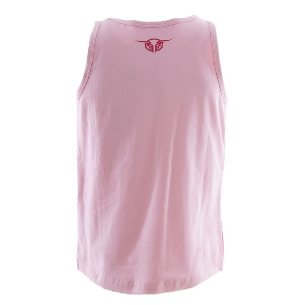 Bullzye Girls Tripped Singlet Pink - EQ Saddlery
