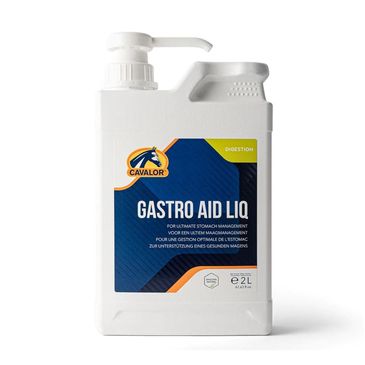 Cavalor Gastro Aid Liquid and Pump Bottle - EQ Saddlery