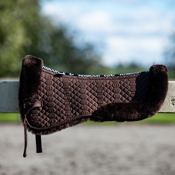 EQ Armour Sheepskin Half Pad - EQ Saddlery