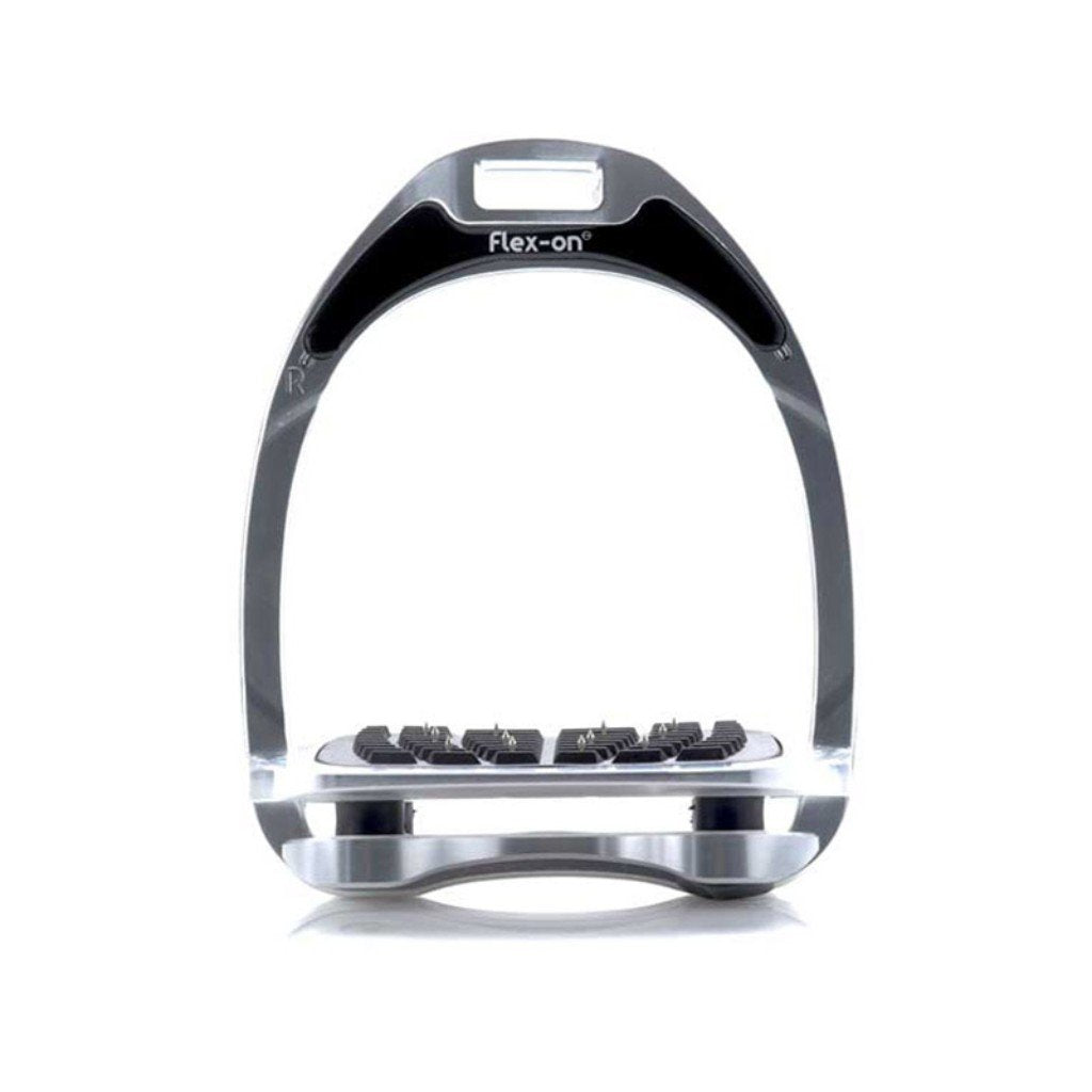 Flex-On Aluminium Inclined Ultra Grip Stirrups - EQ Saddlery