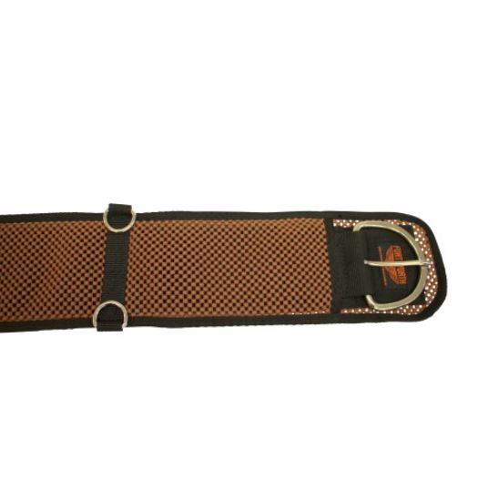 Fort Worth Air-Cell Cinch Brown - EQ Saddlery
