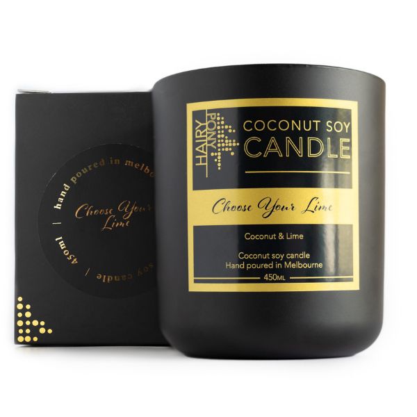 Hairy Pony Candle Choose Your Lime - EQ Saddlery