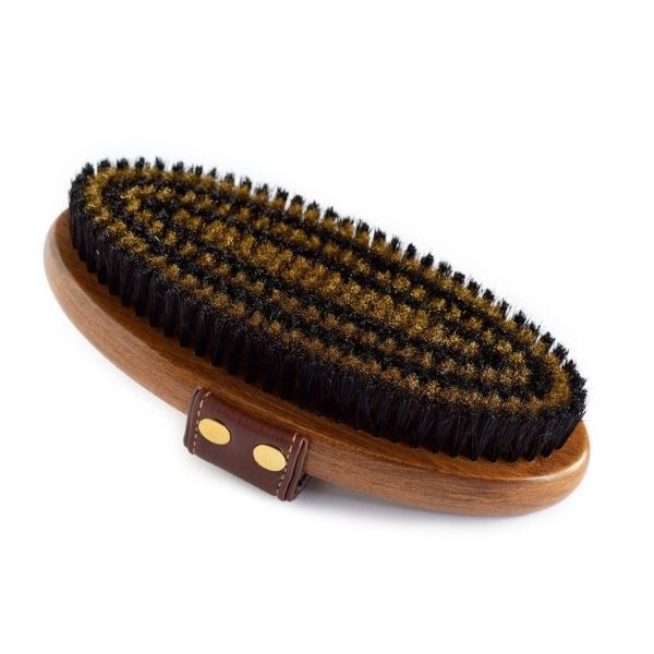 Hairy Pony Copper Bristle Body Brush - EQ Saddlery