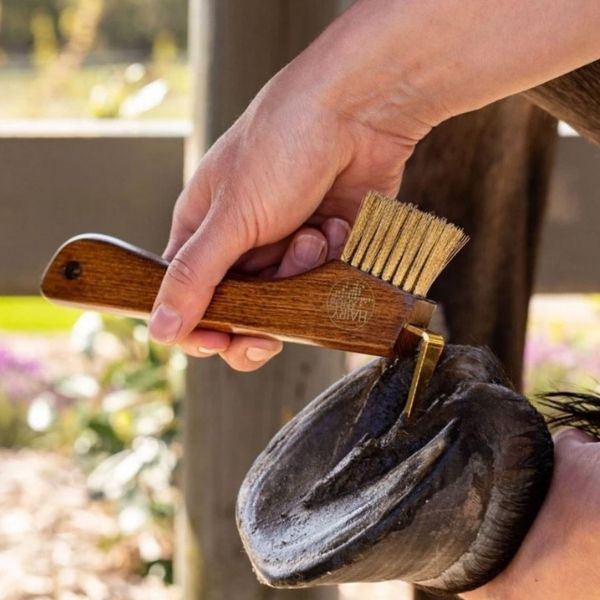 Hairy Pony Copper Bristle Hoof Pick - EQ Saddlery