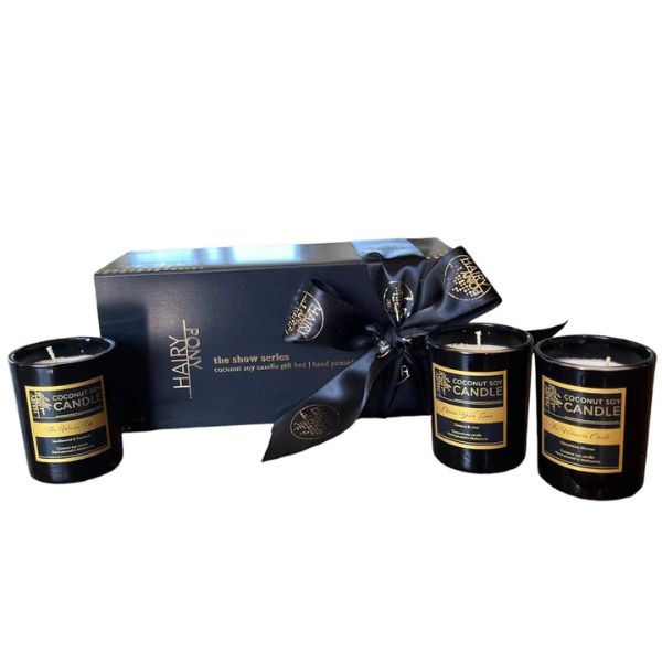 Hairy Pony Candle 3 Pack Show Series - EQ Saddlery