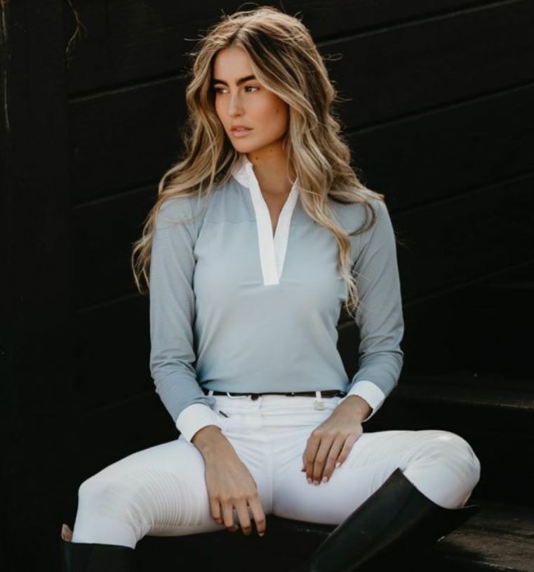 Hampton and Harlow Long Sleeve Show Shirt - EQ Saddlery