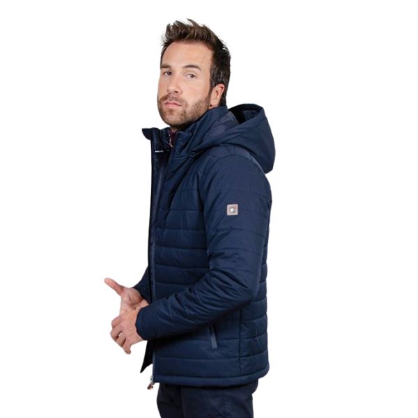Harcour Mens Jackson Short Parka Navy - EQ Saddlery
