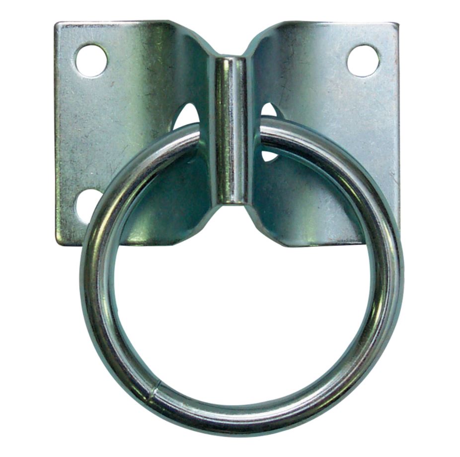 Hitching Ring and Plate - EQ Saddlery