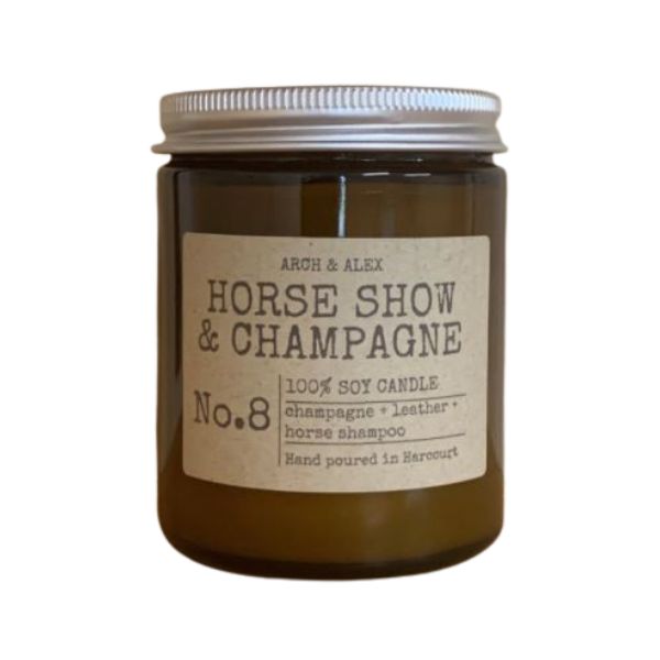 The Horse Show & Champagne Candle - EQ Saddlery