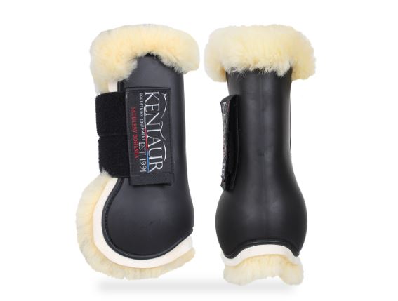Kentaur Profi Front Jumping Boots with Sheepskin - EQ Saddlery