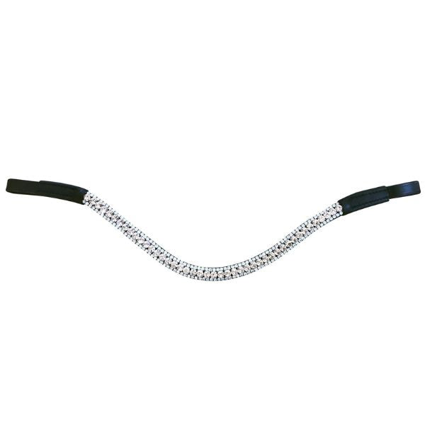 Lumiere Champagne Crystal Browband - EQ Saddlery