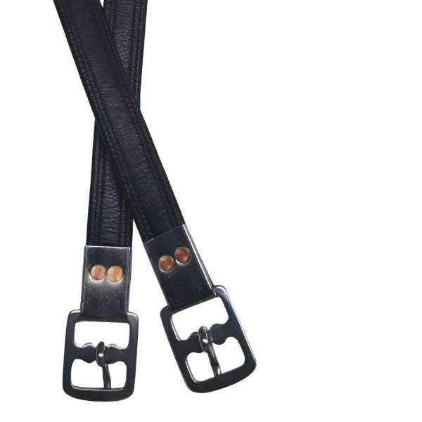 Lumiere Nappa Stirrup Leathers - EQ Saddlery