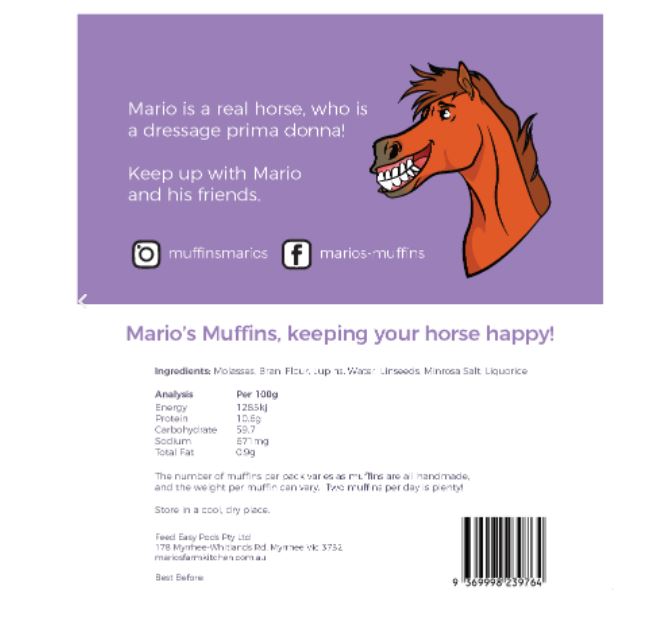 Marios Muffins Licorice - EQ Saddlery