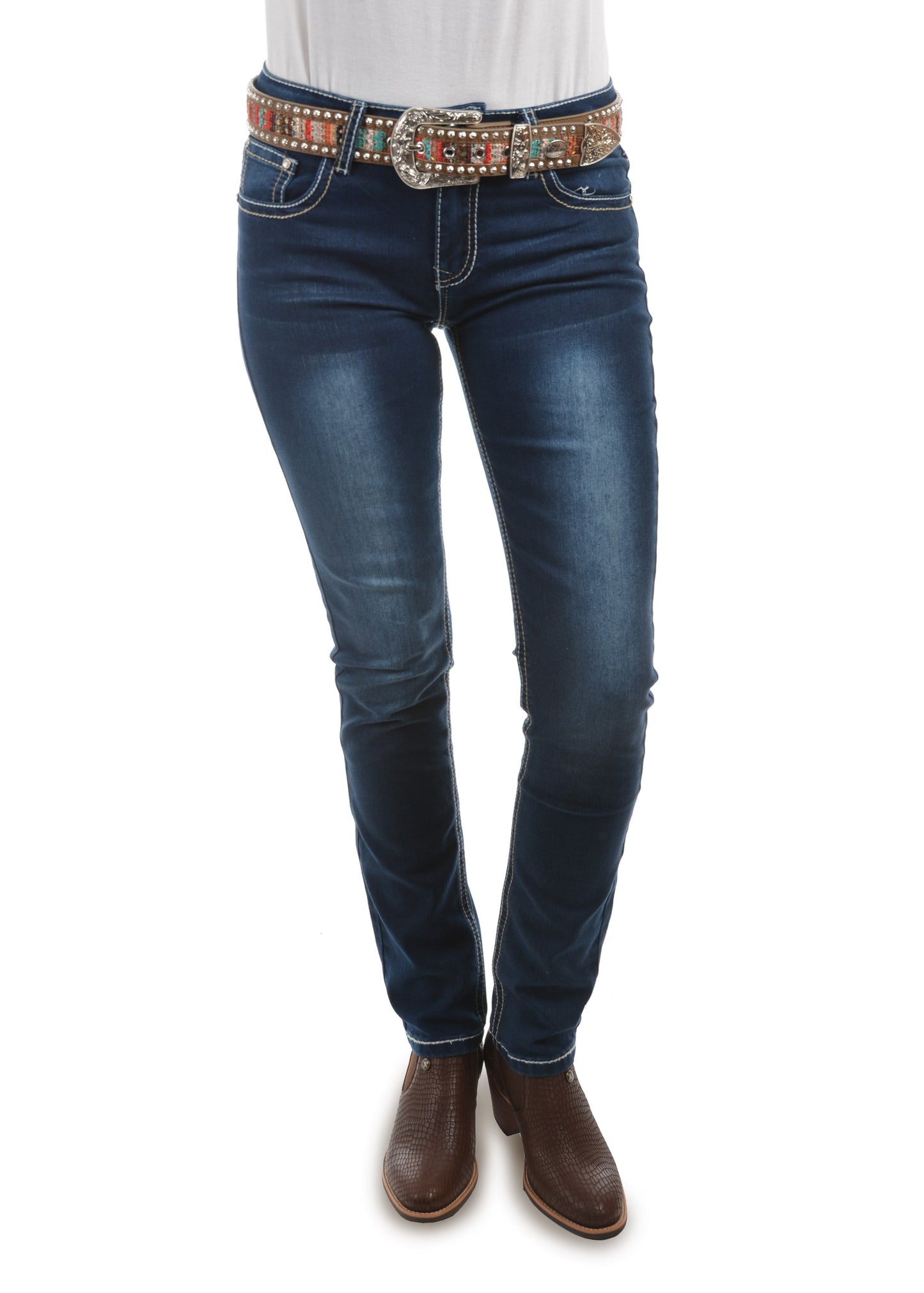 Pure Western Womens Harlee Skinny Leg Jeans - EQ Saddlery