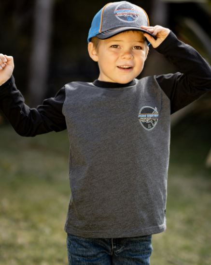 Pure Western Boys Ryde Long Sleeve Tee - EQ Saddlery