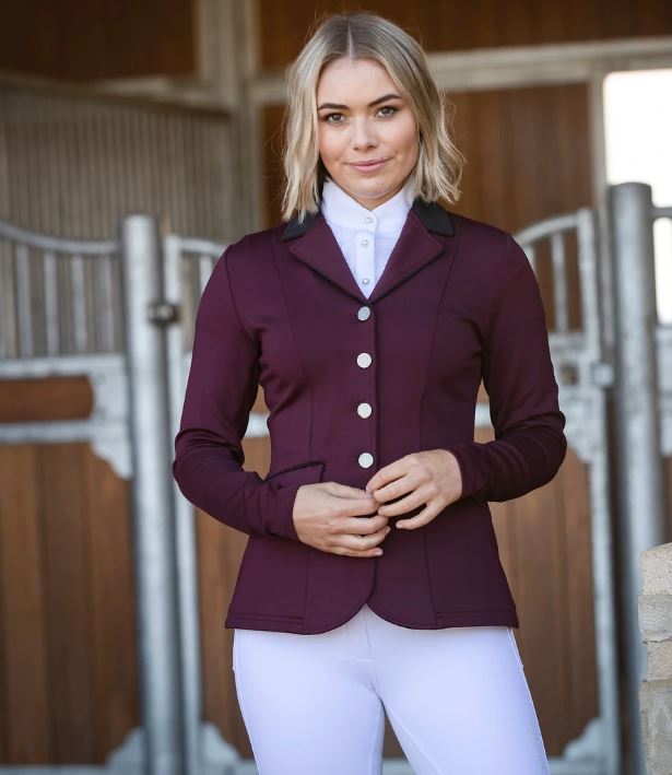 QJ Riding Wear Sally Traditional Show Shirt - EQ Saddlery