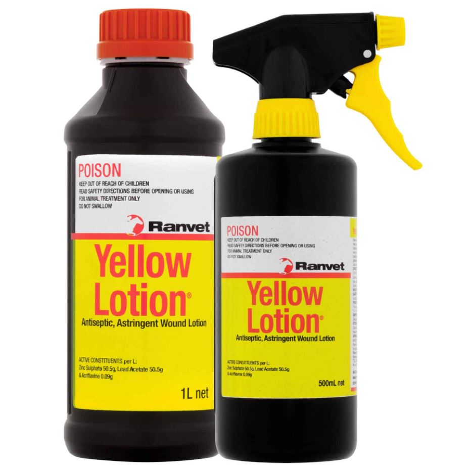Ranvet Yellow Lotion - EQ Saddlery