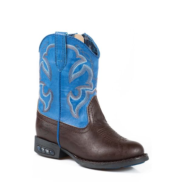 Roper Little Kids Lightning Toddler Western Boots - EQ Saddlery