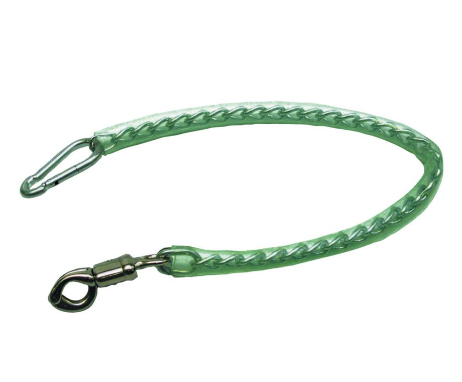 Showcraft Chain Trailer Tie with Panic Snap - EQ Saddlery