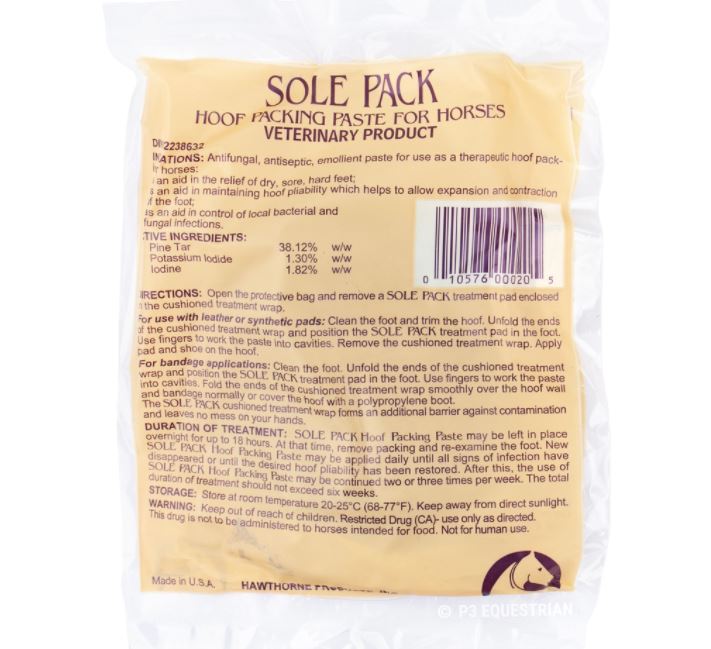 Solepack Hoofpaddies Singles - EQ Saddlery
